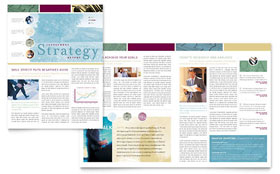 Financial Planning & Consulting - Newsletter Template