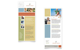 Investment Advisor - Rack Card Template
