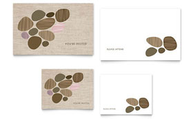 You're Invited - Note Card Template