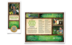 Tree Service - Brochure Template