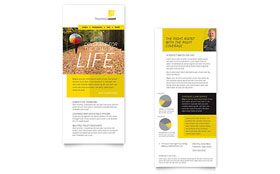 Insurance Agent - Rack Card Template
