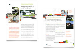 Architectural Design - Datasheet Sample Template