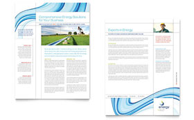 Renewable Energy Consulting - Datasheet Sample Template