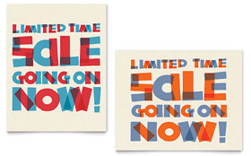 Limited Time - Poster Template