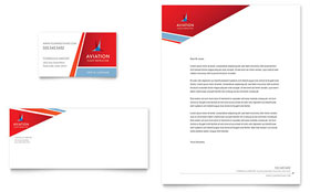 Aviation Flight Instructor - Letterhead Template