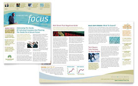 Investment Management - Newsletter Template