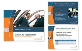 Investment Services - PowerPoint Presentation Sample Template