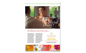 Florist Shop - Flyer Template