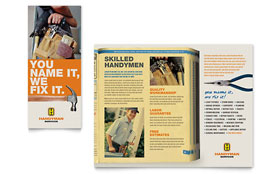 Home Repair Services - Brochure Template