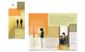HR Consulting - Tri Fold Brochure Template