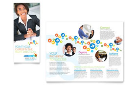 Job Expo & Career Fair - Brochure Sample Template
