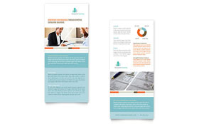 Management Consulting - Rack Card Template
