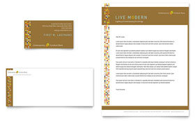 Furniture Store - Letterhead Template
