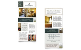 Bed & Breakfast Motel - Rack Card Template
