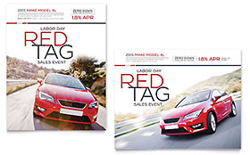 Car Dealership - Poster Sample Template