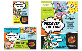 Child Care Business Marketing - Flyer & Ad Template