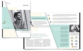 Financial Services Business Marketing - Brochure Template