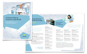 Technology Business Marketing - Brochure Template