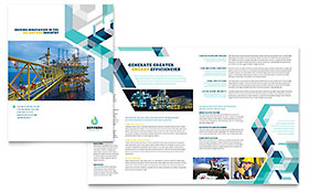 Energy & Environment Business Marketing - Brochure Template